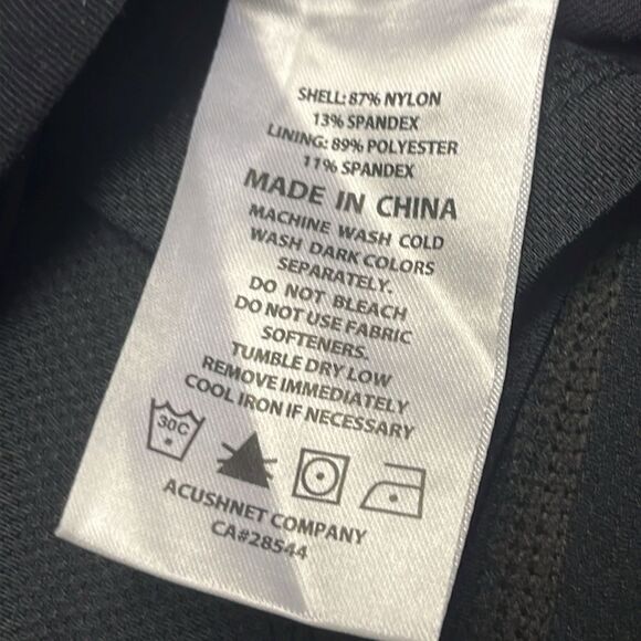 FootJoy Women’s Black Golf Skort with Built in Mesh Shorts with Pockets- Medium - Picture 11 of 11